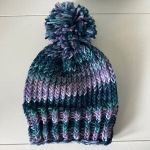 NEW Handmade Knit Baby Hat with PomPom